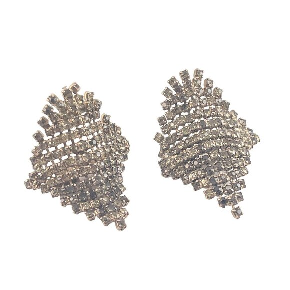 Musi Vintage Shoe Clips Rhinestone circa 1955 - Picture 3 of 6